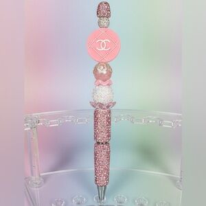 Pink Rhinestone Pen